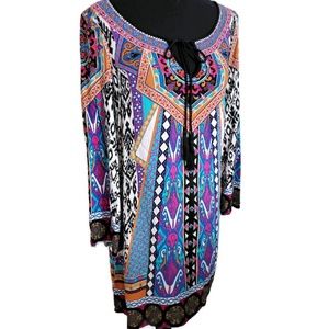 Flying Tomato Boho Longsleeve Dress